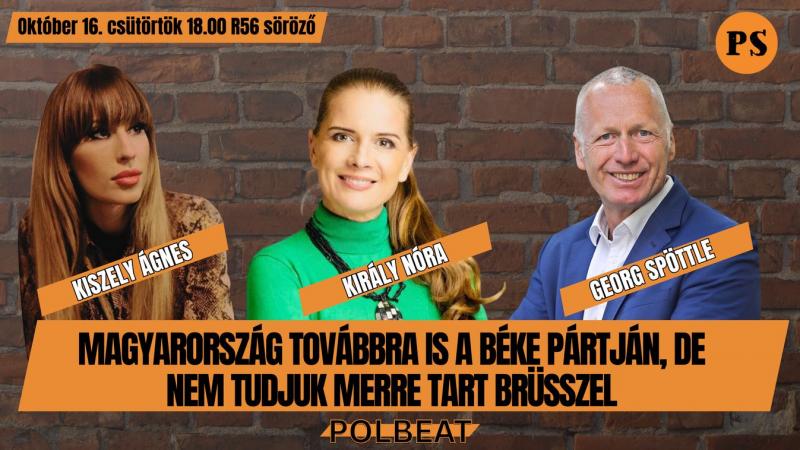 Magyarország a béke oldalán helyezkedik el, de vajon hova vezet Brüsszel irányvonala? Csatlakozz hozzánk a Polbeat csütörtöki adásában, ahol Georg Spöttl és vendégei mélyrehatóan elemeznek mindent, ami a politikai tájat illeti!