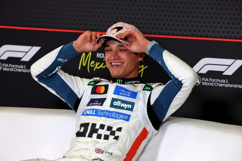 Norris izgalmas időmérős titkot tárt fel – ezért okozott meglepetést a pole pozícióhoz vezető javítása | M4 Sport